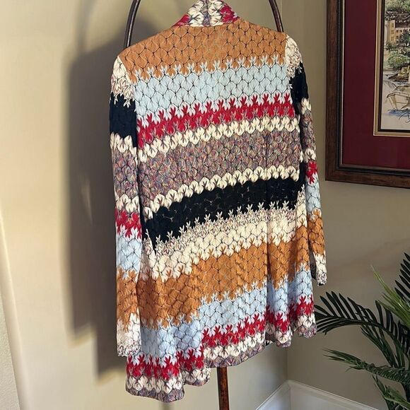 NWT Multicolor Cardigan Wrap - Picture 6 of 7